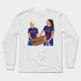 Celebration Alexia Putellas and Mapi León Long Sleeve T-Shirt